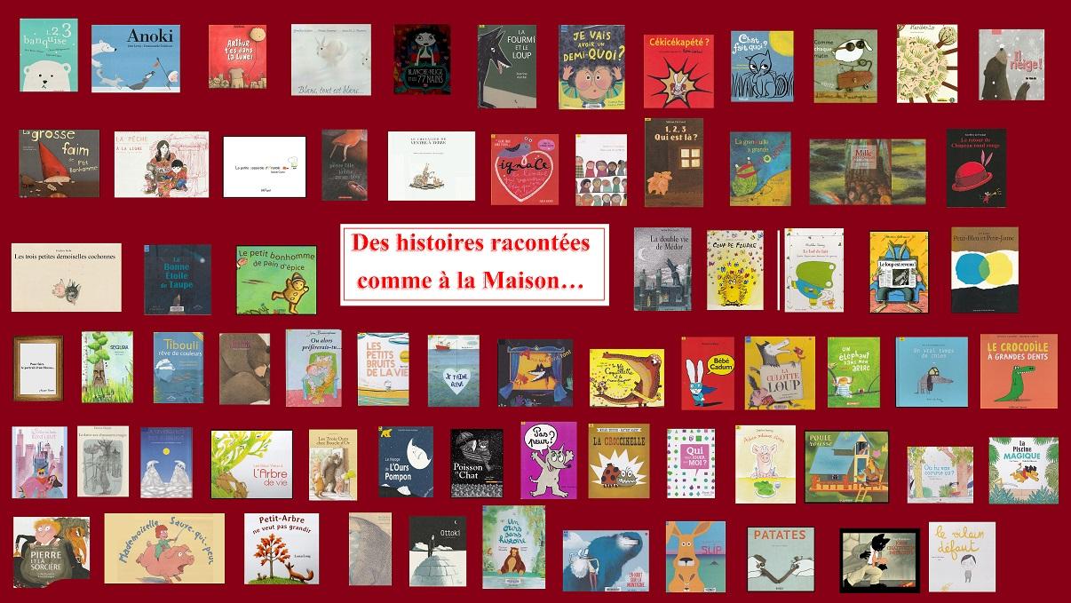 Liste des ouvrages proposés...
